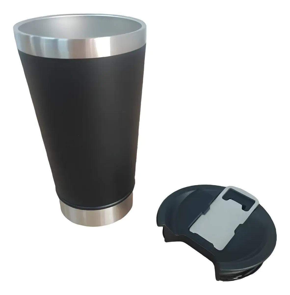Copo Térmico Inox com Tampa e Abridor